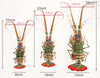  31-Inch Handmade Bamboo Lobster Model for Wall Decoration 